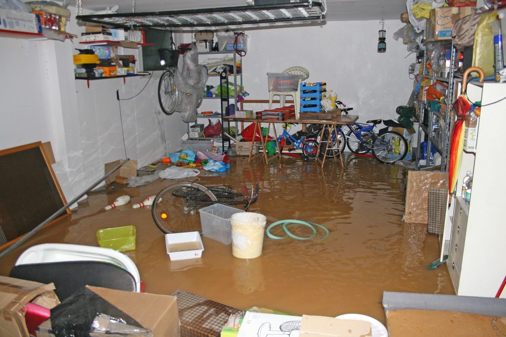 Basement affected by water flooding